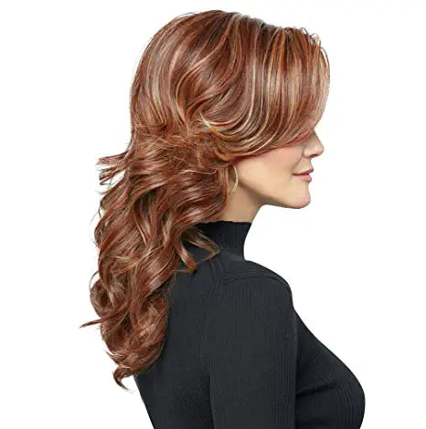 Raquel Welch Stroke of Genius Wig, RL4/10SS Shaded Iced Java