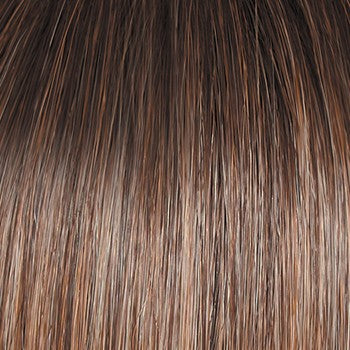 Raquel Welch Sheer Luxury Collection, Waves and Raves Chin-Length Bob Wig with Feather Lite Fiber Luxlite Cap Ll, Average, RL12/22SS Cappuccino