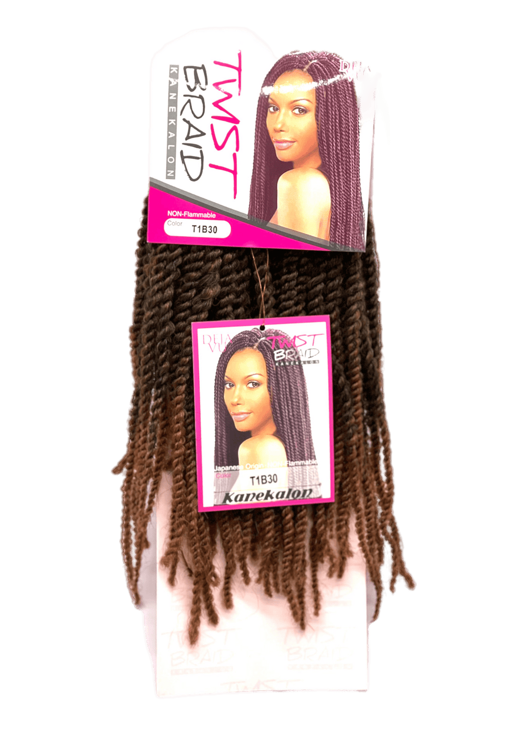 Deja Vu Twist Braid Kanekalon Braiding Hair, T1B30