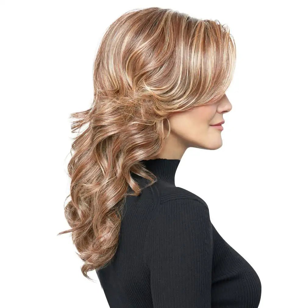 Raquel Welch Stroke of Genius Wig, RL10/22SS Shaded Iced Cappuccino