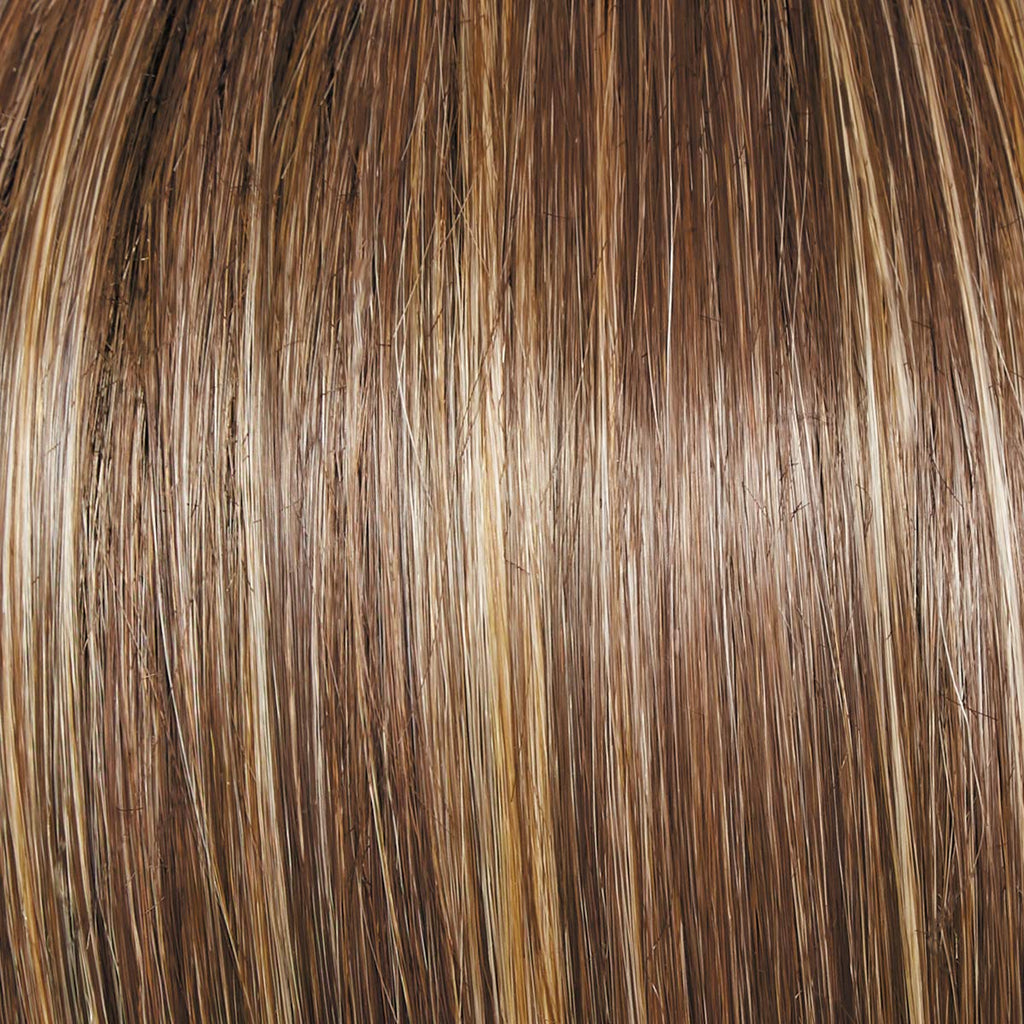 Raquel Welch Stay the Night Wig, RL9/24SS Shaded Iced Cafe Latte