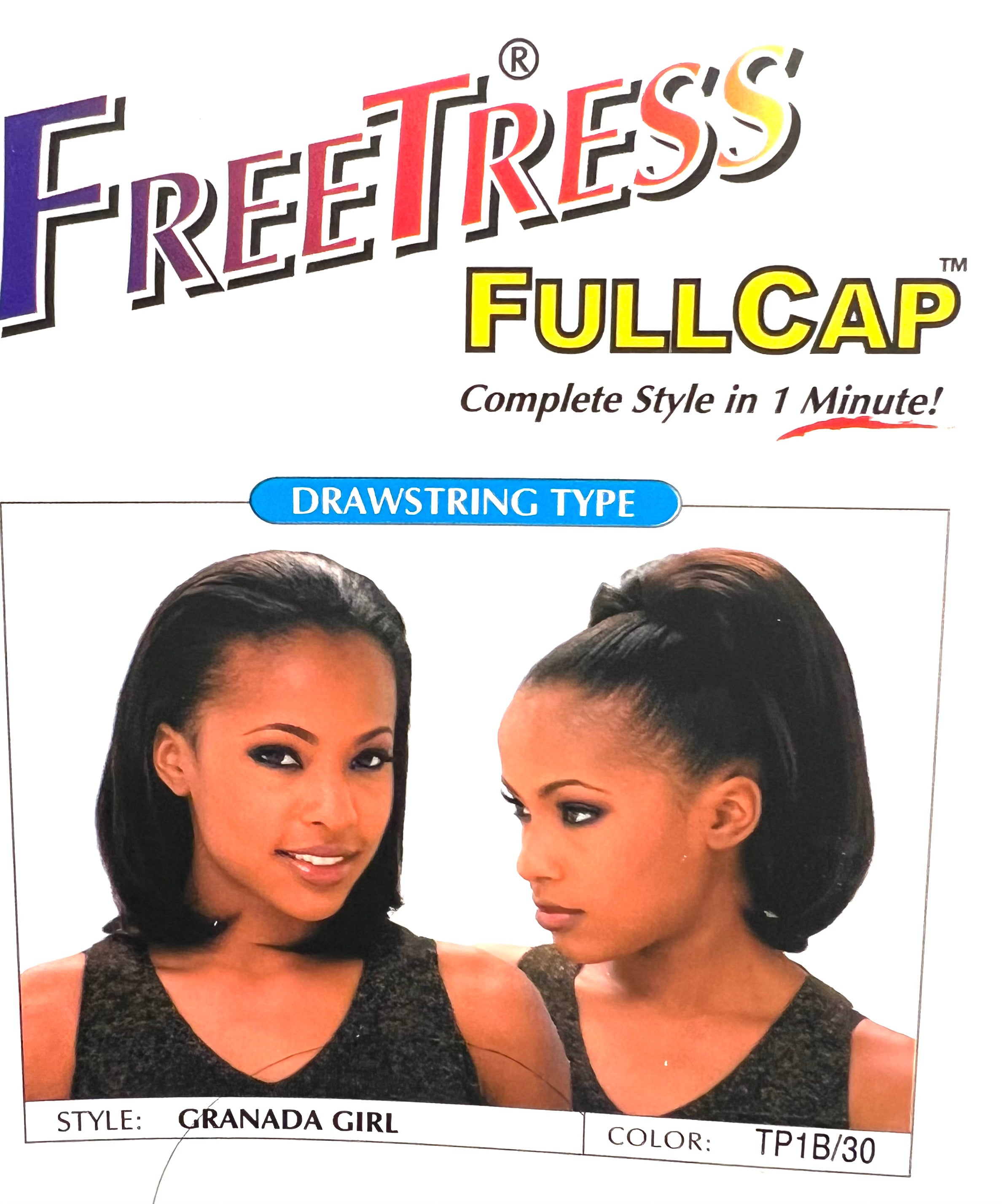 FreeTress Granada Girl Drawstring Fullcap Wig, 2