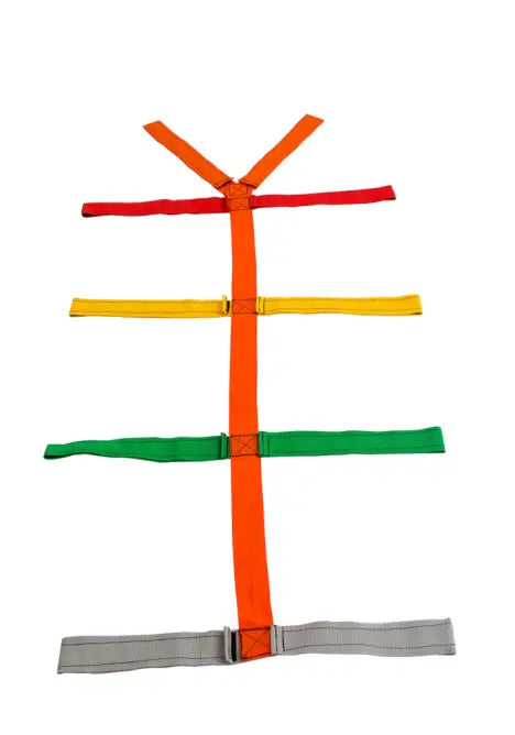 Medwelt Spider Strap Multi-Point Spine Board Immobilization System