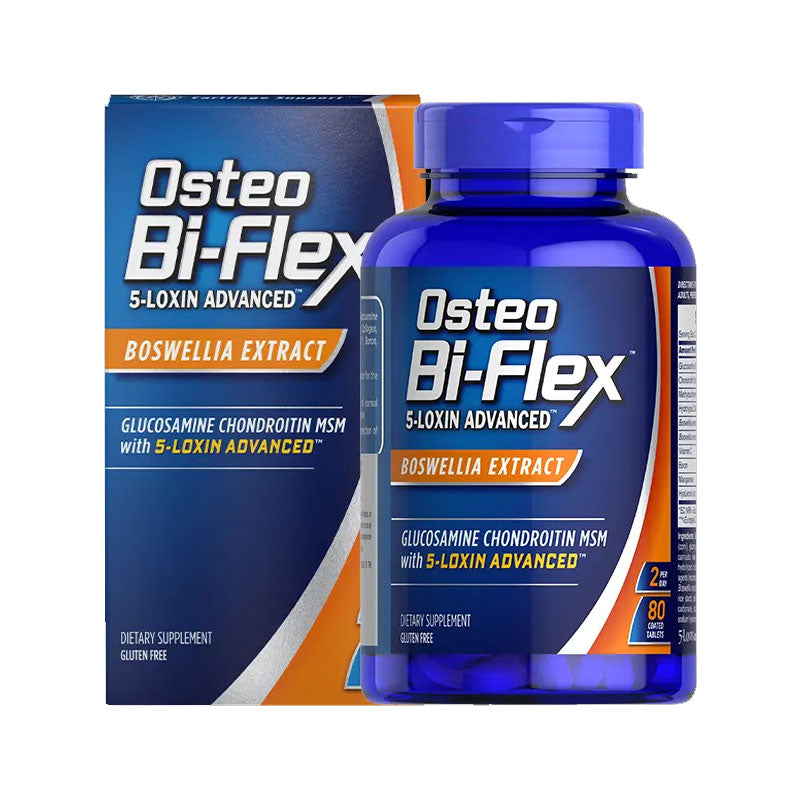 Osteo Bi-Flex 5-Loxin Advanced Joint Support Supplement 80 Caplets