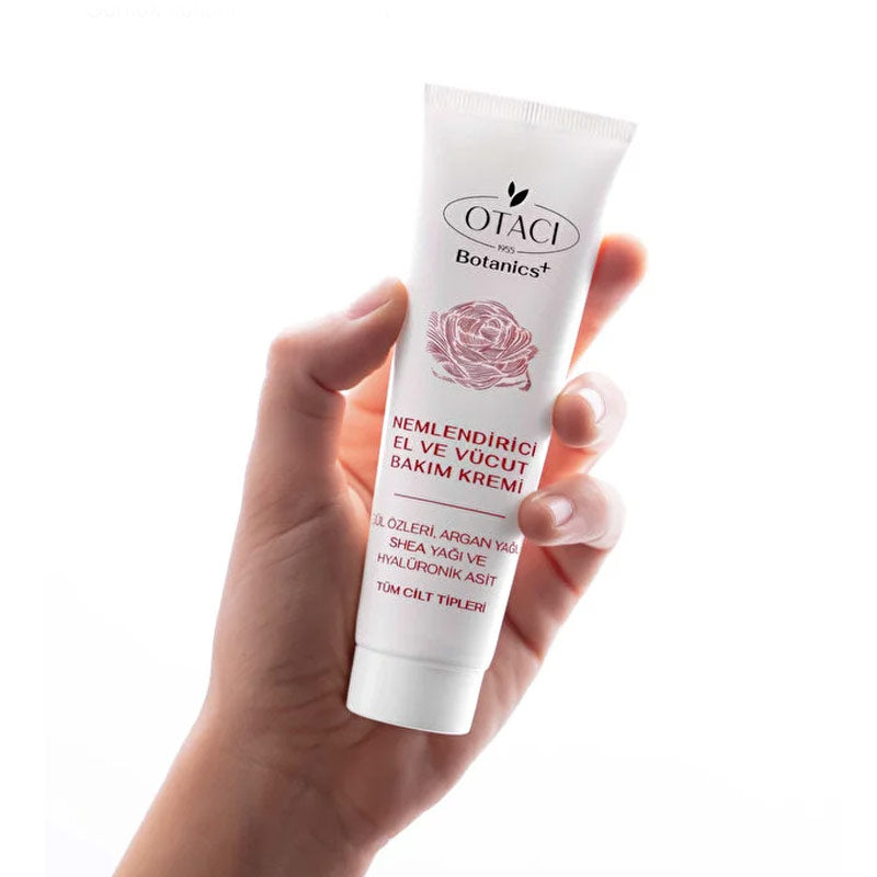 Otaci Moisturizing Hand and Body Cream with Rose & Hyaluronic Acid 50ml
