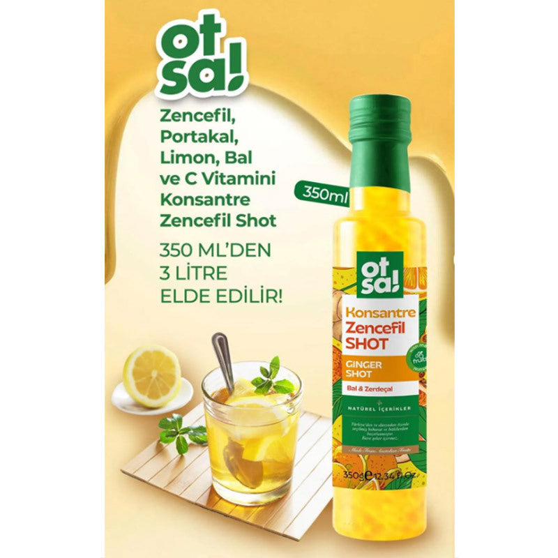 Otsa Concentrated Ginger Shot with Honey and Vitamin C 350g