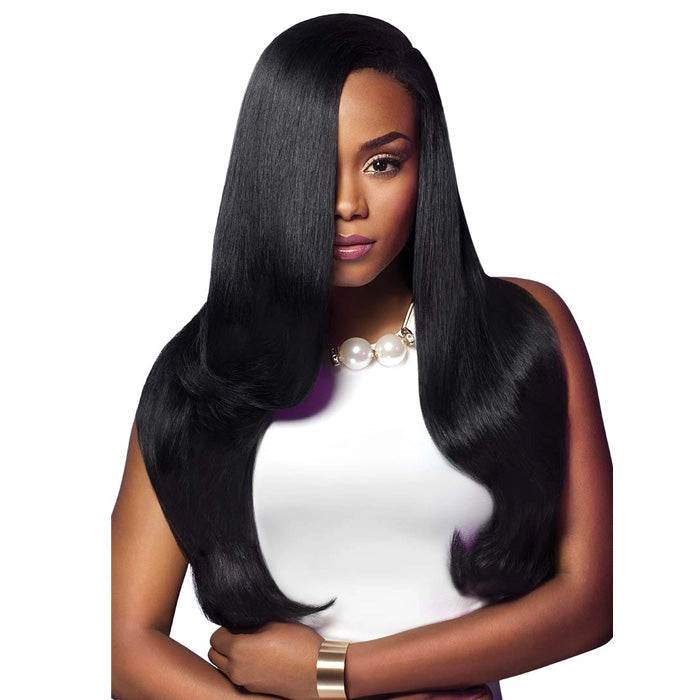 Outre Premium New Yaki 100% Human Hair Extensions 10" Color Orange