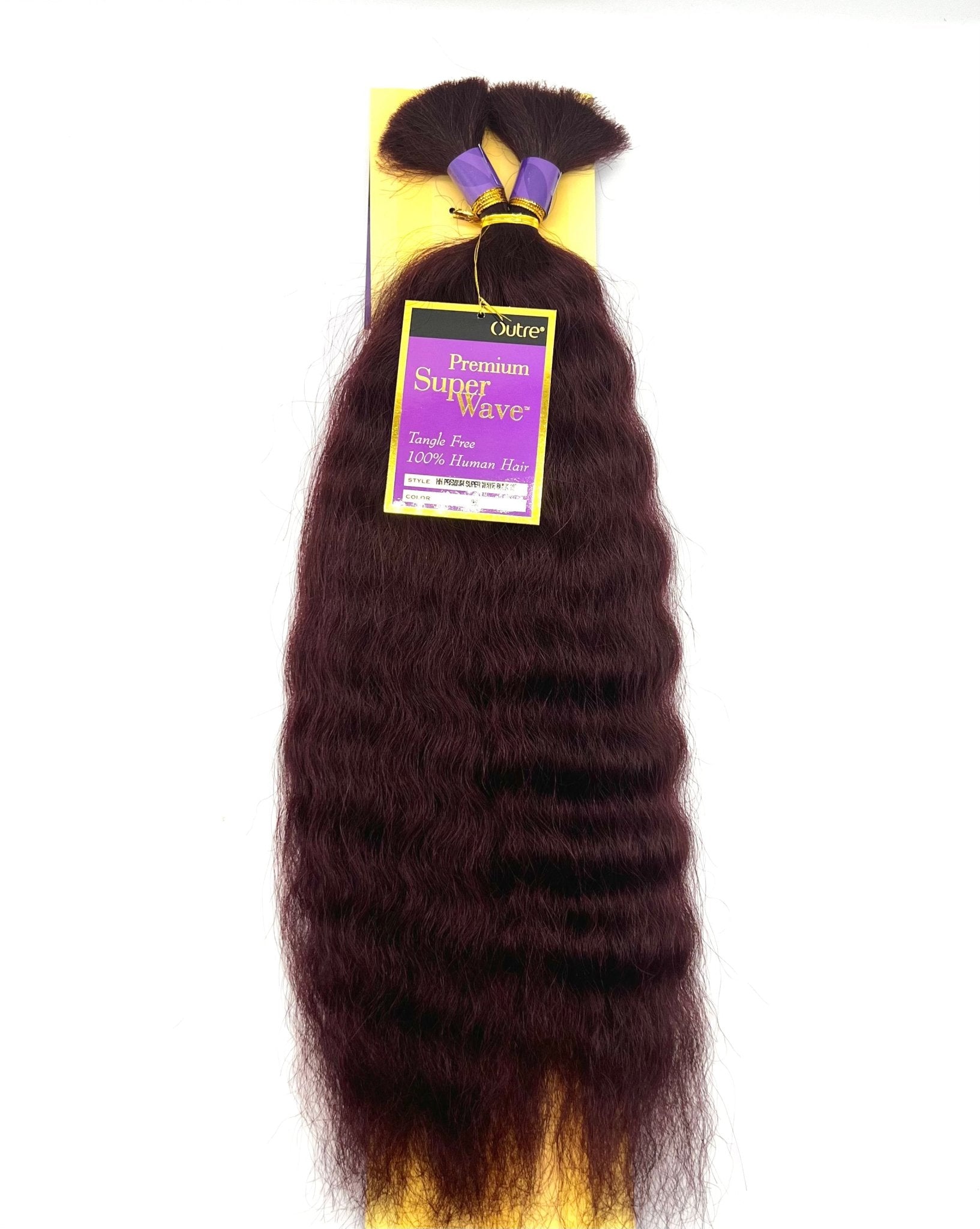 Outre Premium Super Wave Bulk Hair Extensions 18'' Color 950