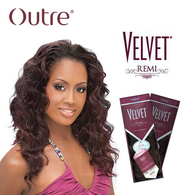 Outre Velvet Remi Euro Deep Wave Hair Extensions