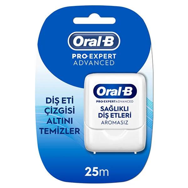 Oral-B Pro-Expert Advanced Dental Floss: Shred-Resistant, Removes Plaque, Promotes Gum Health & Fresh Breath - Expert Interdental Cleaning