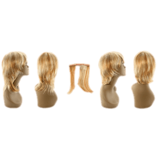 Pallet #156 - Lot of 100% Human Hair Wigs - Variety of Styles and Colors