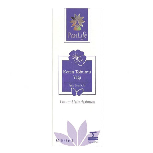 Panlife Flaxseed Oil Cold Pressed Nutrient Rich 100 ml
