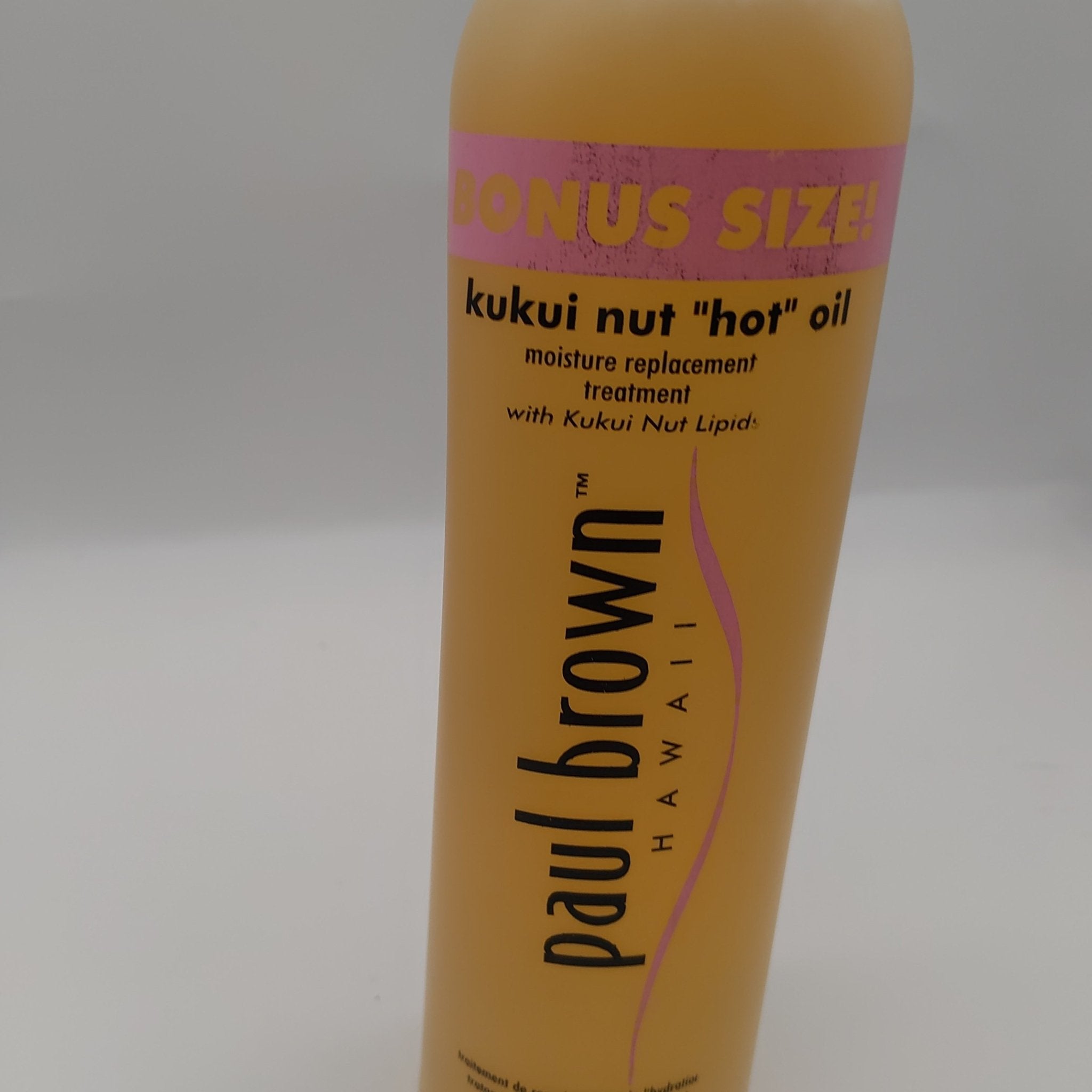 Paul Brown Hawaii Kukui Nut Hot Oil Moisture Replacement Treatment, 16 oz
