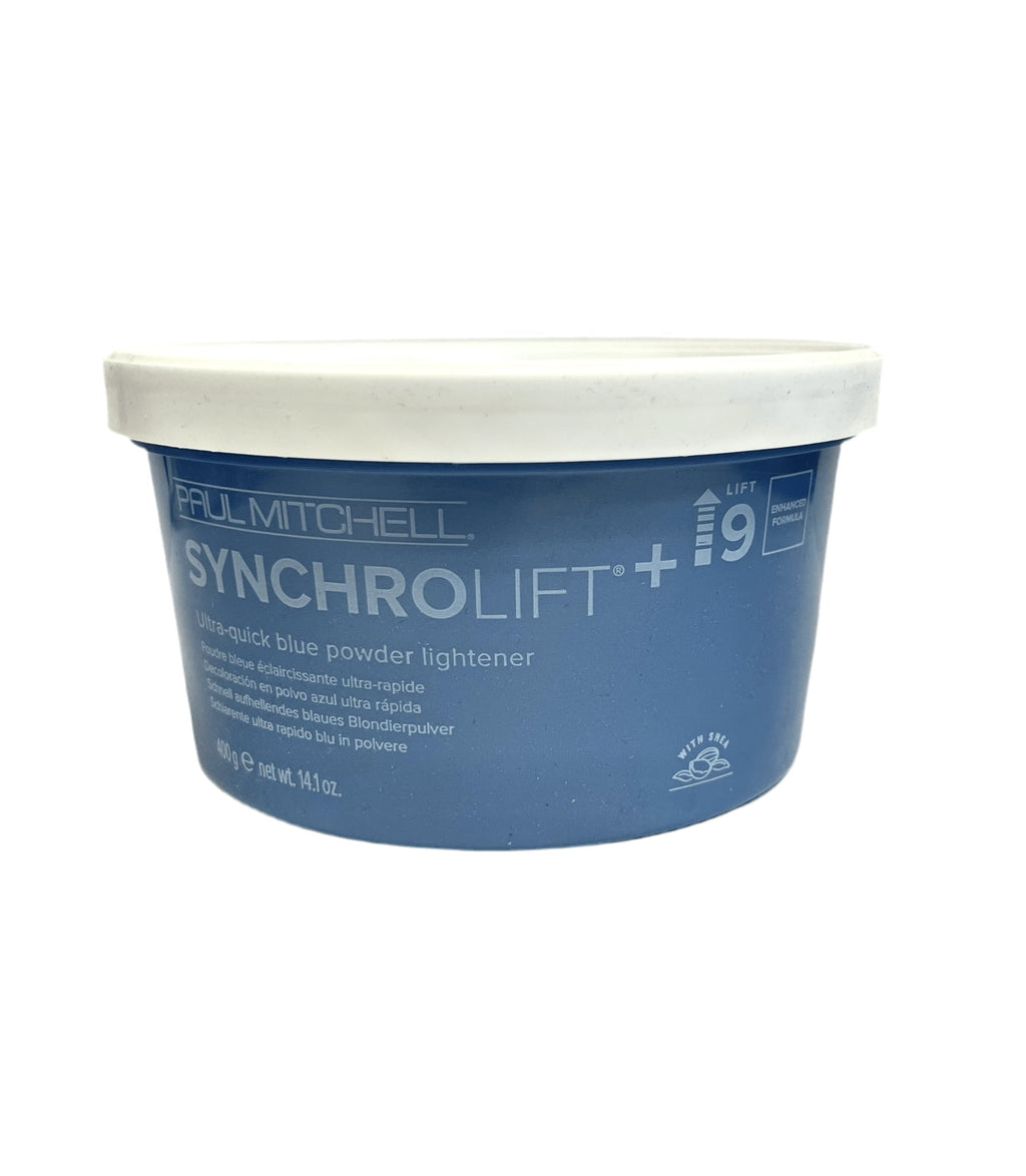 Paul Mitchell Synchrolift+ 9 Lift Ultra-Quick Blue Bleaching Powder Lightener 14.1 oz