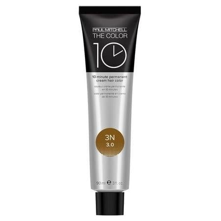 Paul Mitchell The Color 10 Permanent Cream Hair Color 3N Natural, 3 oz