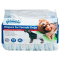 Pawise Female Dog Hygiene Pads High Absorbency XL 12 Count