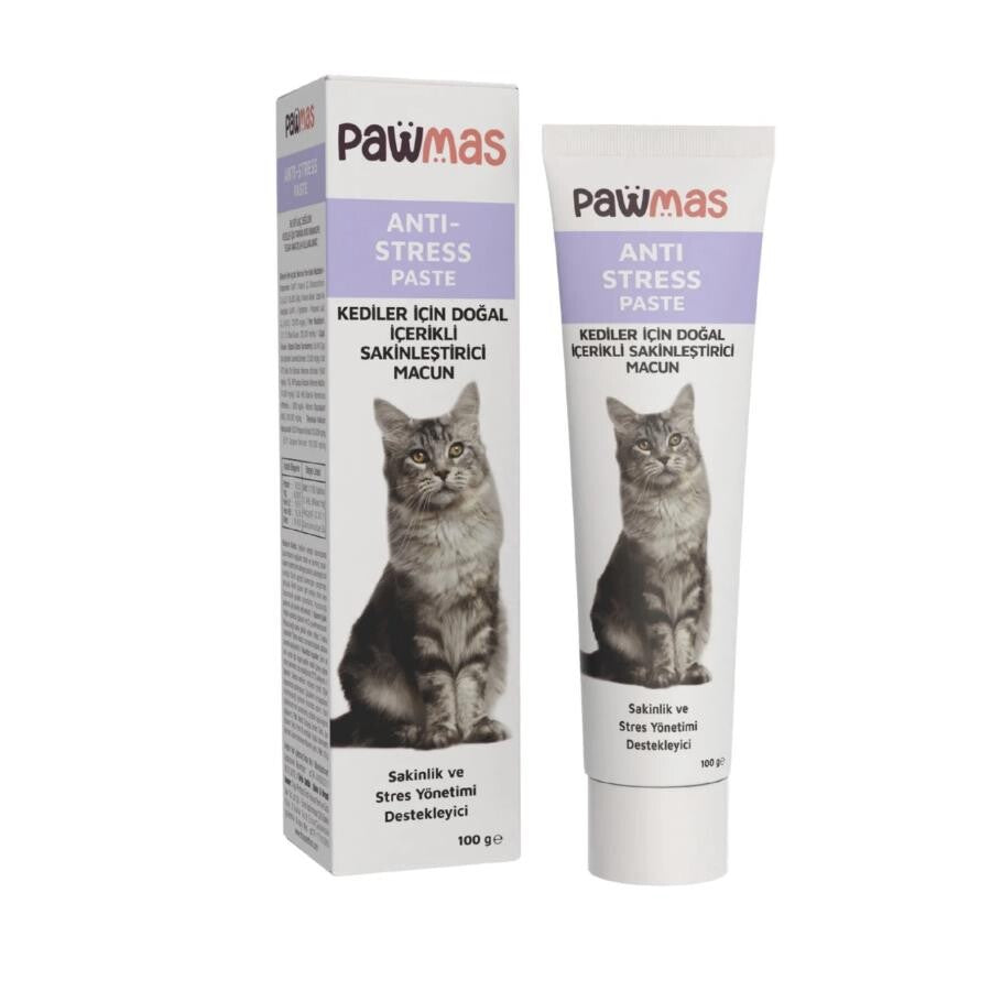 Pawmas Anti-Stress Relaxing Cat Paste for Calm Behavior 100g