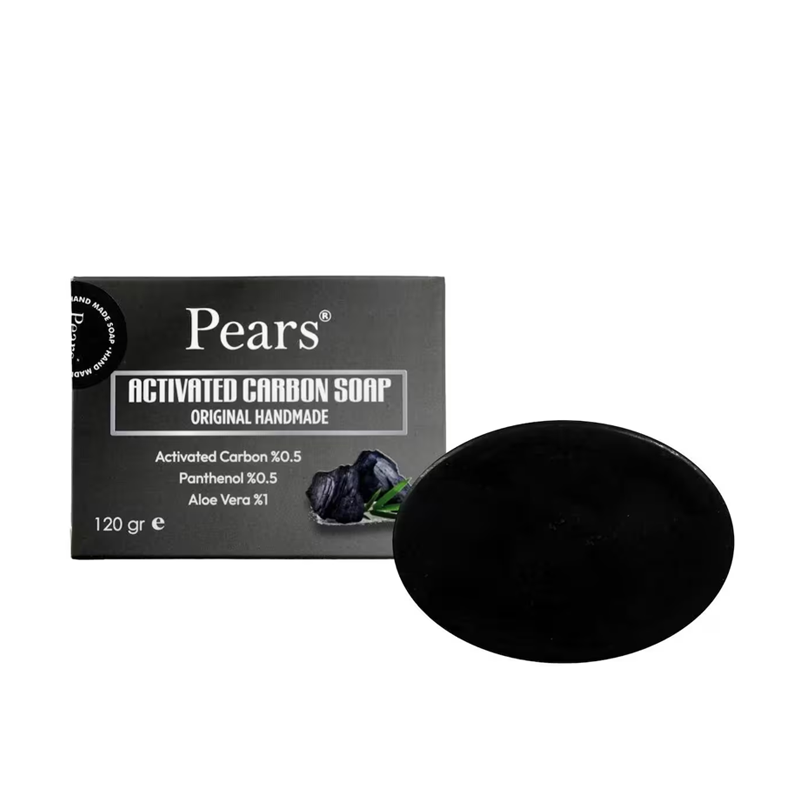 Pears Active Charcoal Glycerin Soap Deep Cleansing Bar 120g