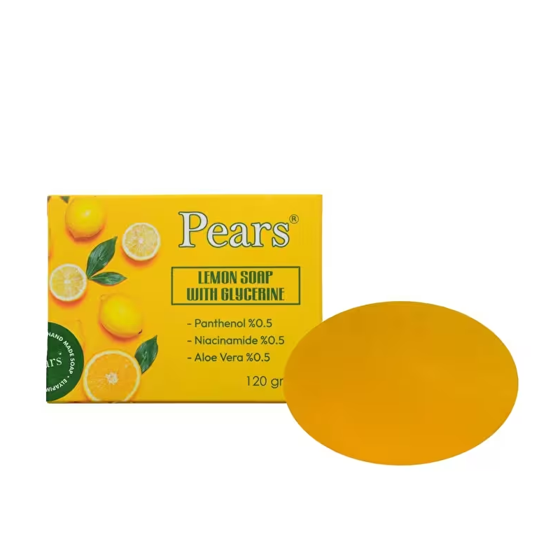 Pears Transparent Soap with Lemon and Glycerin 120g