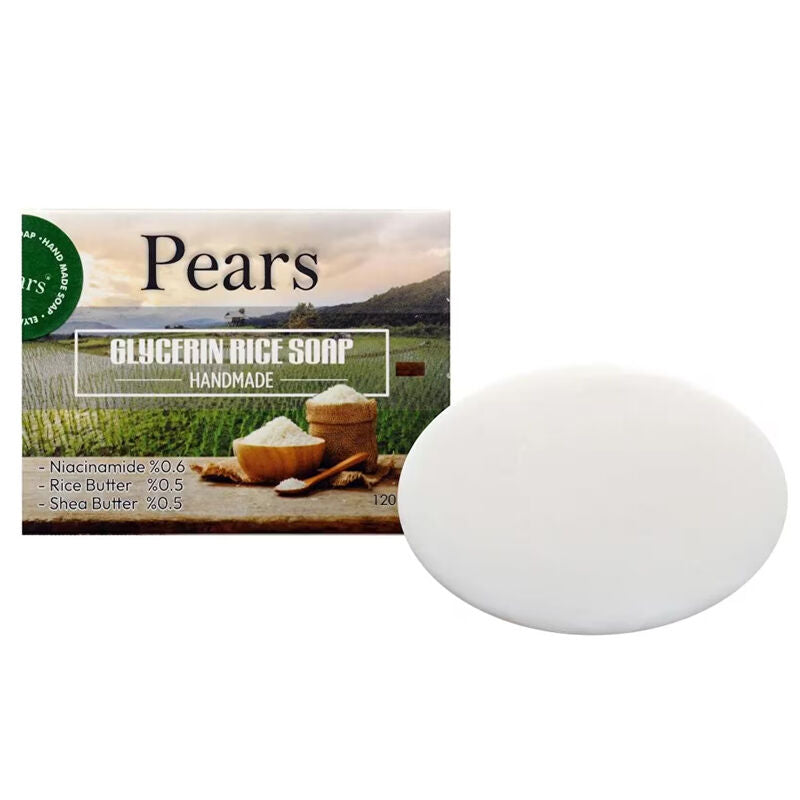 Pears Glycerin & Rice Extract Soap for Soft Skin 120g