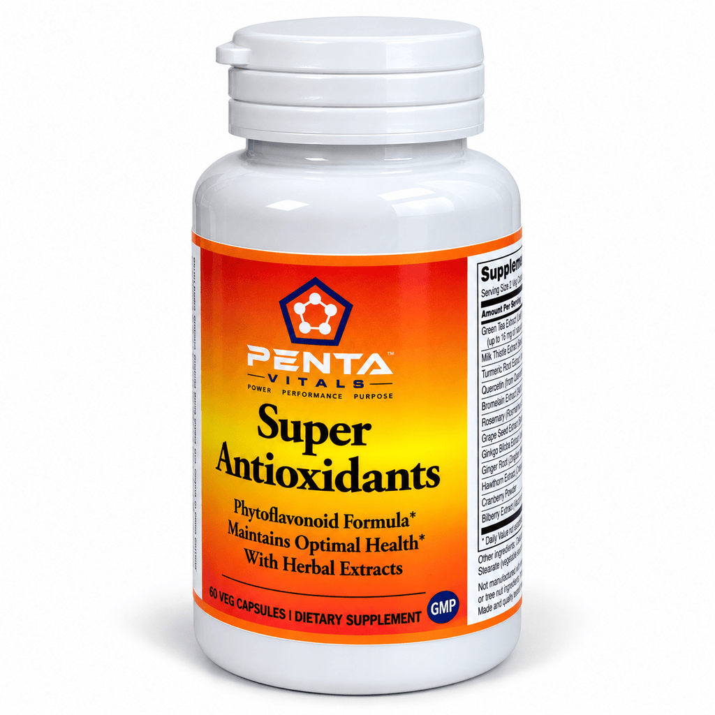Penta Vitals Super Antioxidants -60 Veg Caps