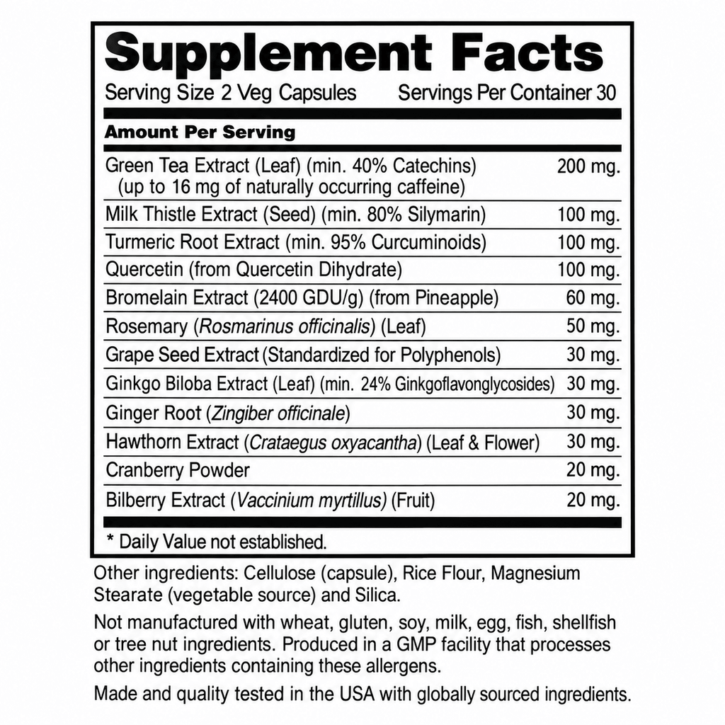 Penta Vitals Super Antioxidants -60 Veg Caps