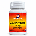 Penta Vitals Zinc Picolinate 50mg – Immune Support | 60 Veg Capsules