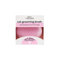 Pet Teezer Pink Cat Grooming Brush for De-shedding and Massage