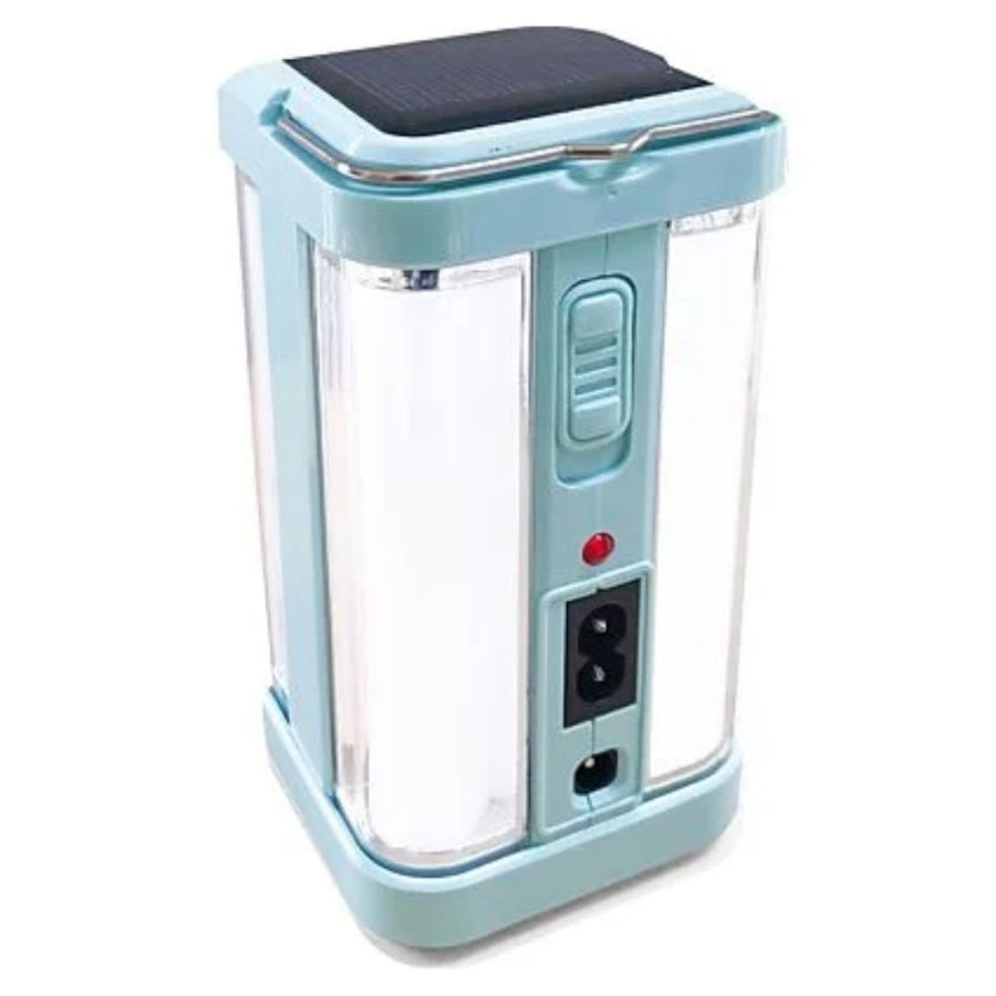 Petrix LED Solar Camping Table Lamp Green & White