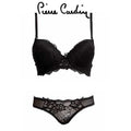 Pierre Cardin 4560 Comfort Bra Set in Black, 2-Piece