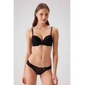 Pierre Cardin 4561 Lingerie Set Comfort Bra & Briefs Black