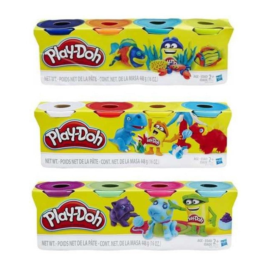 Play-Doh 4-Pack Modeling Compound for Creative Play 448g