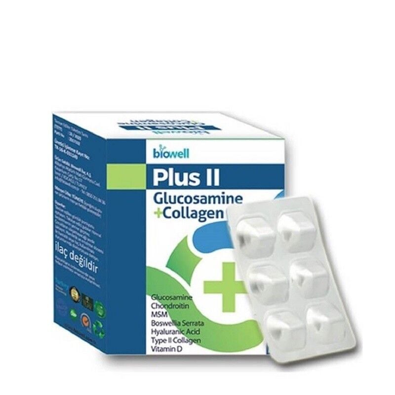 Biowel Plus II Glucosamine, 60 Capsules