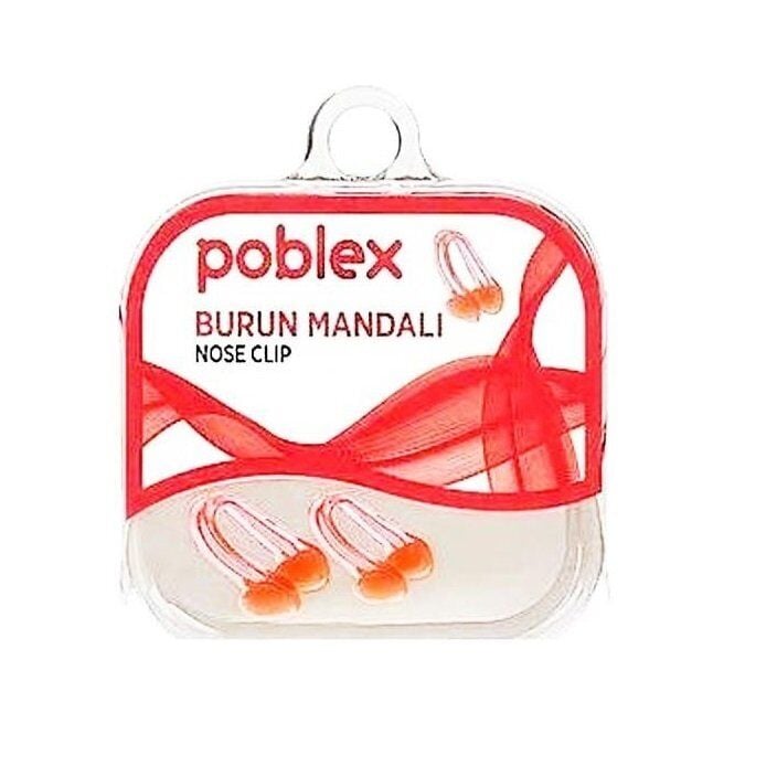 Poblex Nose Clip Soft Silicone Swimming Accessory 1 ct