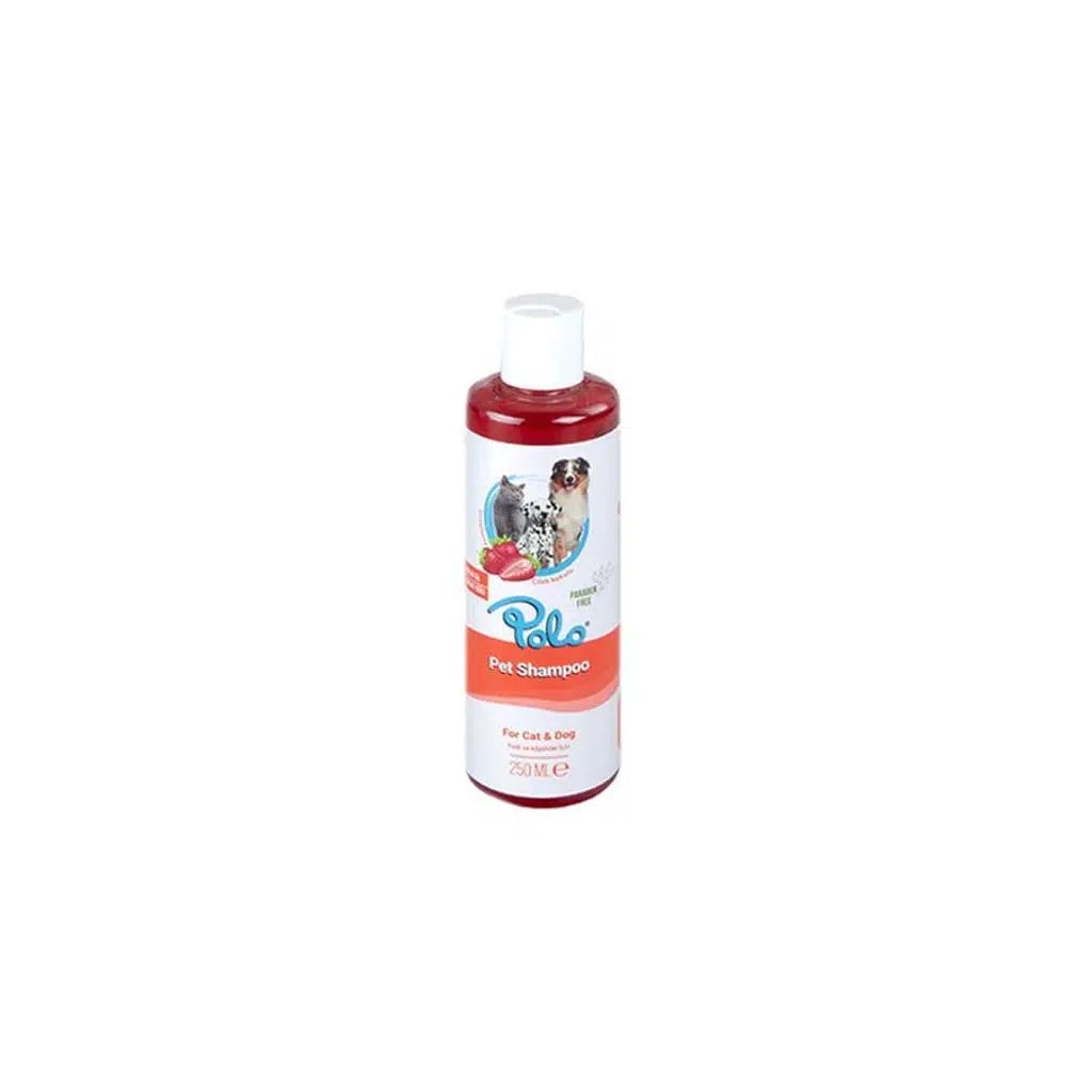 Polo Strawberry Foam Shampoo for Cats & Dogs 250 ml