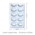 VIP Extensions Practice Lashes Self-Adhesive Strips for Lash Training