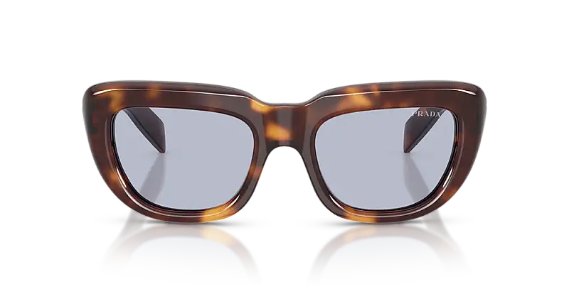 Prada 0PR D07S Square Frame Women's Sunglasses 53mm