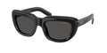 Prada 0PR D07S Women's Sunglasses with 53mm Lens Width