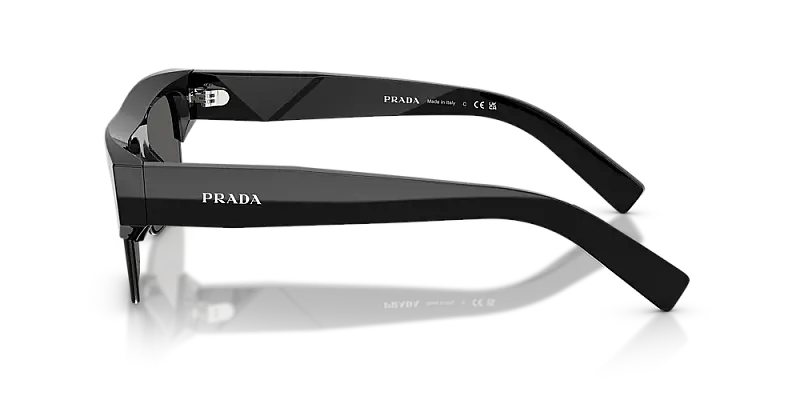 Prada 0PR D12SU Modern Square Men's Sunglasses 55mm
