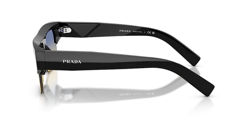 Prada 0PR D12SU Modern Square Men's Sunglasses 55mm