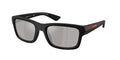 Prada Linea Rossa 0PS B10S Men's Sunglasses Matte Black 54mm