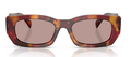 Prada SPR B05 22A-20I Patterned Bone Sunglasses 53mm