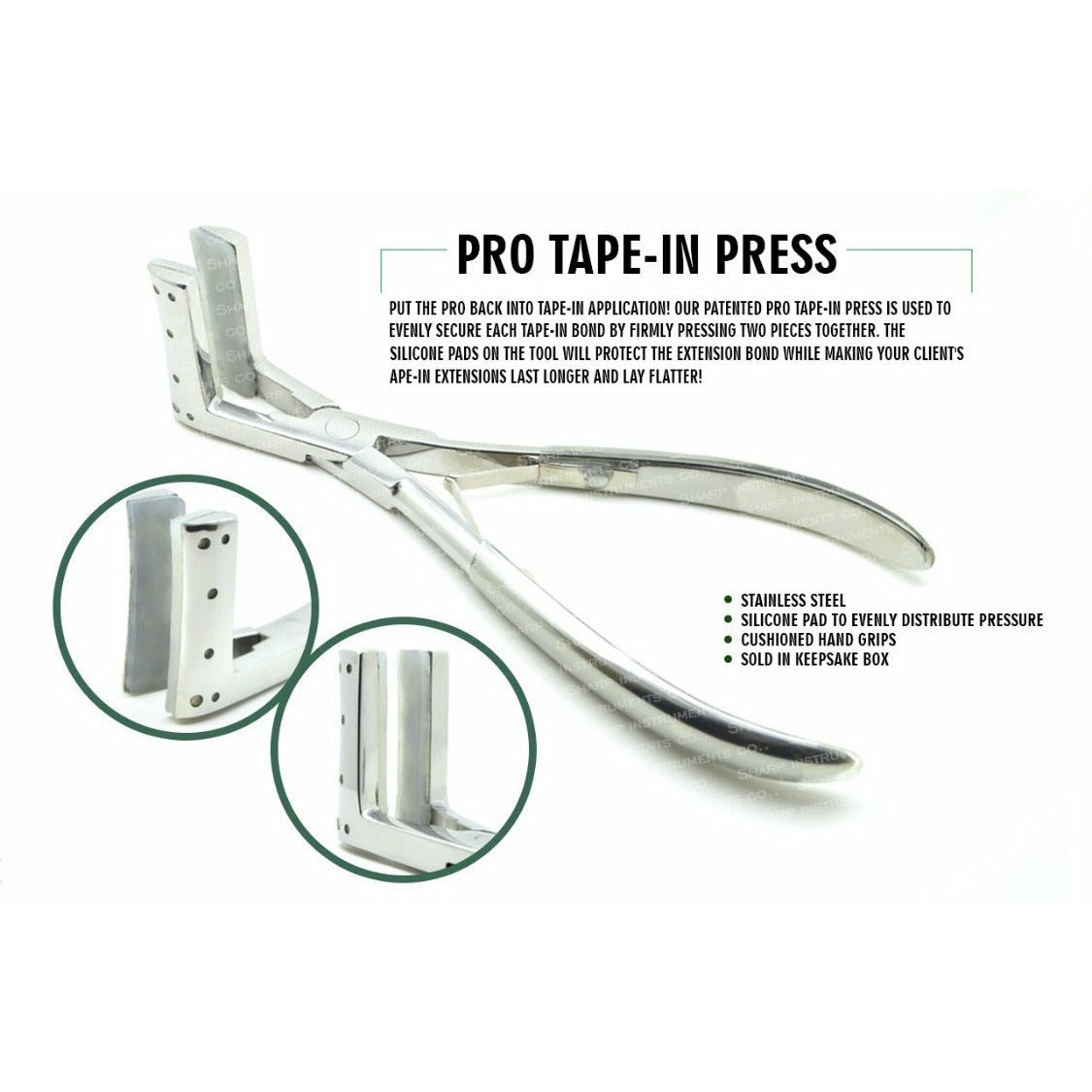Pro Tape Extensions Press Plier