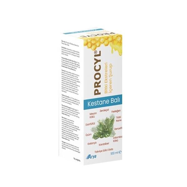Procyl Chestnut Honey & Propolis Syrup for Daily Support 100 ml