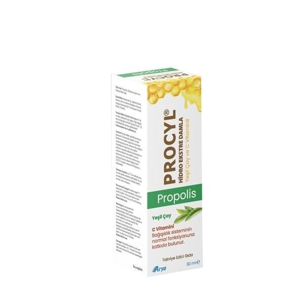 Procyl Propolis Green Tea & Vitamin C Liquid Drops 30ml