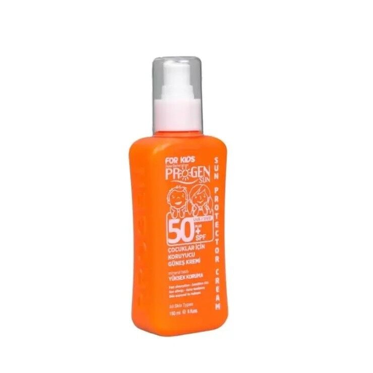 Progen Kids Sunscreen Cream SPF 50+ High Protection 150ml
