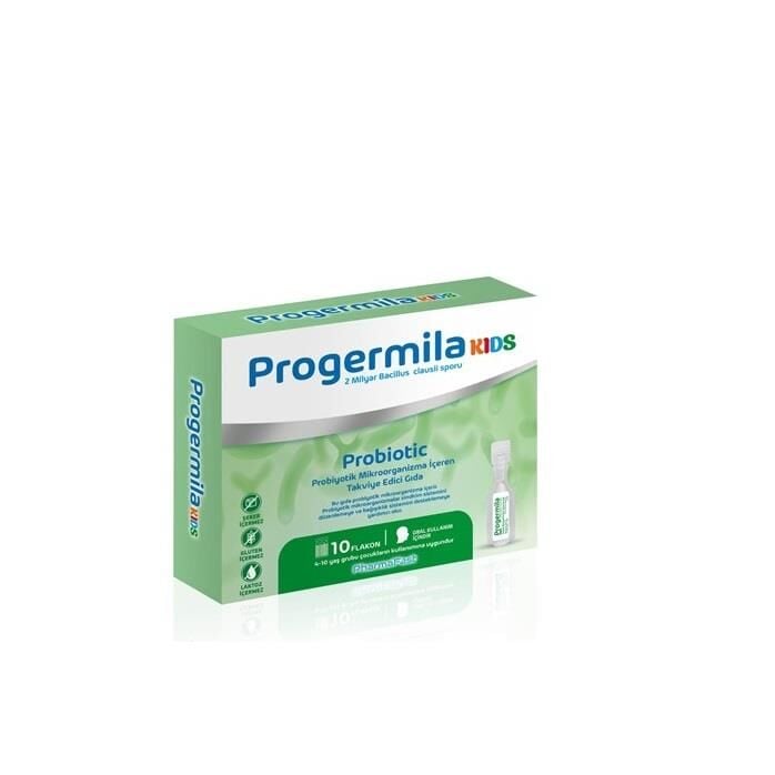 Pharmafast Progermila KIDS Probiotic Supplement 10 Vials x 5ml