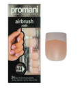 Promani Easy Pink Thick French False Nail Kit for Manicure