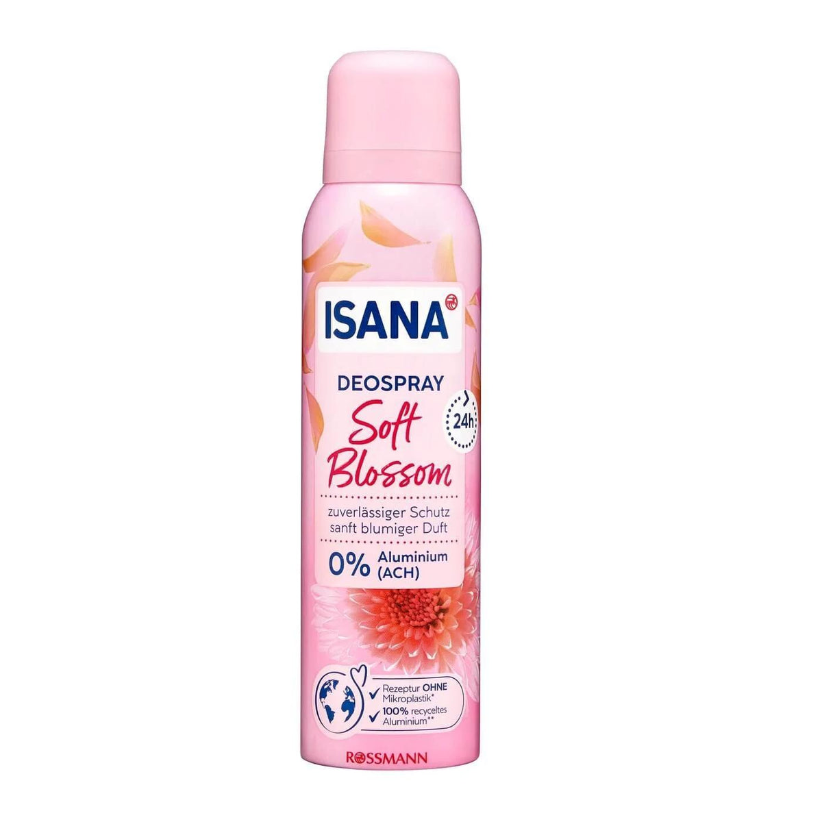 Isana Soft Blossom Roll-On Deodorant for 24h Freshness 50 ml