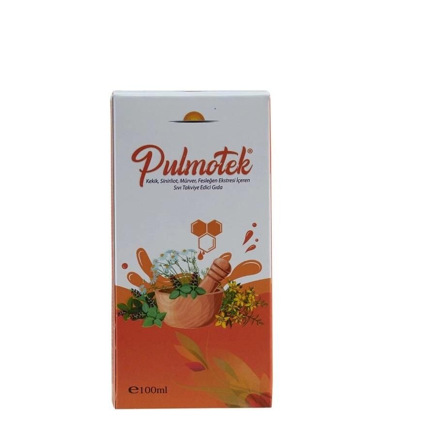 Ufuk Farma Pulmotek Herbal Syrup with Thyme and Elderberry 100ml